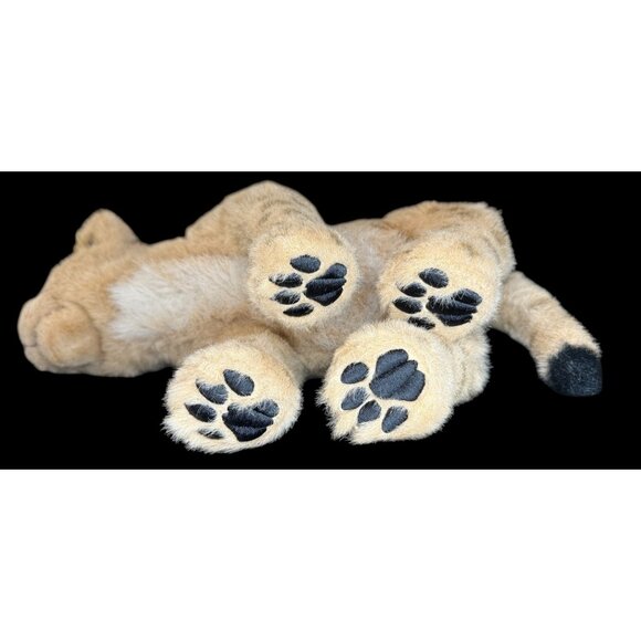 Realistic Robotic Sound Interactive Play Lion Tiger Leopard Chita Plush Pet Toy - Picture 12 of 16